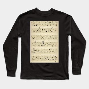 Musical Notes Pattern, perfect gift for all musicans and those who can't live without music #9 Long Sleeve T-Shirt